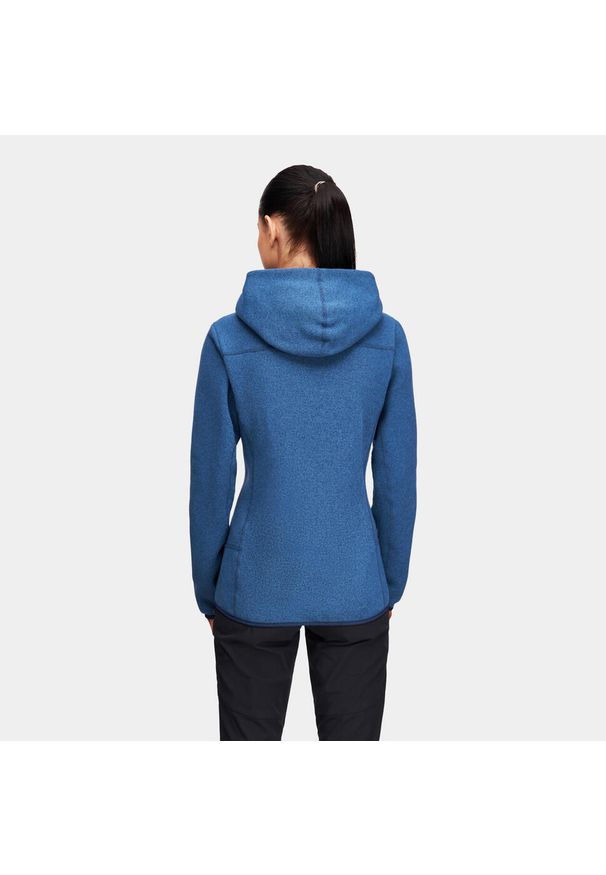 Bluza trekkingiwa polarowa damska Alpinus Stroppia. Kolor: niebieski. Materiał: polar