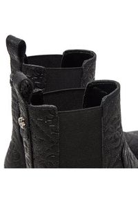 Guess Sztyblety Shuze FLTSHU FAL10 Czarny. Kolor: czarny. Materiał: skóra