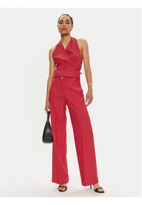 ViCOLO Kamizelka TB1429 Czerwony Regular Fit. Kolor: czerwony. Materiał: wiskoza #5