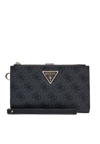 Guess Duży Portfel Damski Laurel II Slg SWSG74 59157 Szary. Kolor: szary. Materiał: skóra