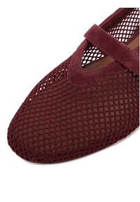 Badura Baleriny MIMOSA-SLT-24067P-52 Bordowy. Kolor: czerwony. Materiał: materiał #6