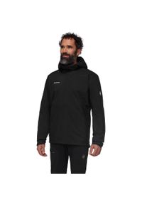 Kurtka trekkingowa męska Mammut Wanderjacke Alto Hardshell. Typ kołnierza: kaptur. Kolor: czarny, szary, wielokolorowy. Materiał: syntetyk. Sport: turystyka piesza