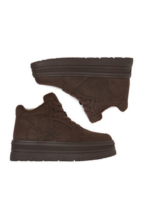 Roxy Sneakersy CEO-WSS21655-02 Brązowy. Kolor: brązowy. Materiał: materiał