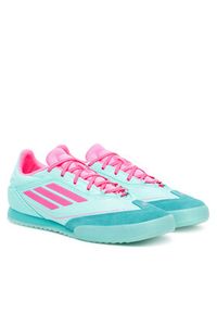 Adidas - adidas Buty do piłki nożnej F50 Messi Freestyle Indoor JH8831 Turkusowy. Kolor: turkusowy. Materiał: materiał #5