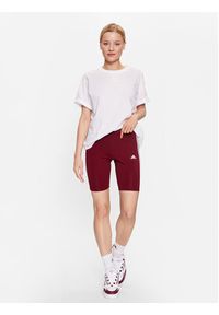 Adidas - adidas Szorty sportowe Essentials 3-Stripes Bike Shorts IM2846 Czerwony. Kolor: czerwony. Materiał: bawełna