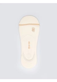 Big-Star - Stopki damskie bawełniane białe Nastka 100. Kolor: biały. Materiał: bawełna. Wzór: aplikacja, haft #1