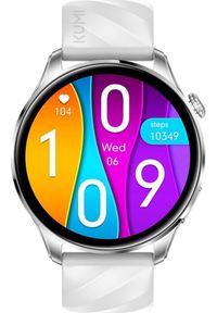 Smartwatch Kumi GW3 Pro Biały (KU-GW3P/SR). Rodzaj zegarka: smartwatch. Kolor: biały #1