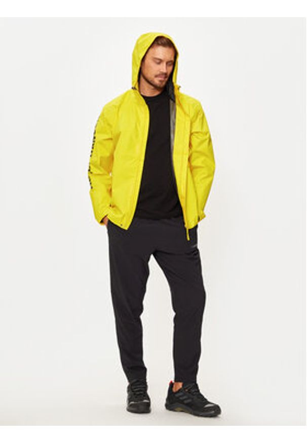 Helly Hansen Kurtka przeciwdeszczowa Ervik 64032 Żółty Regular Fit. Kolor: żółty. Materiał: syntetyk