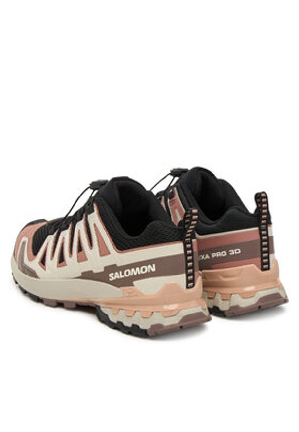 salomon - Salomon Buty do biegania Xa Pro 3D V9 L47882800 Czarny. Kolor: czarny. Materiał: materiał