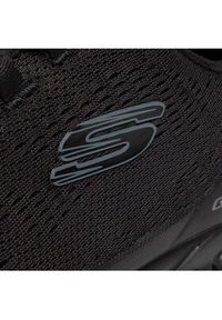 skechers - Skechers Sneakersy Fasten Up 232136/B Czarny. Kolor: czarny. Materiał: materiał #4