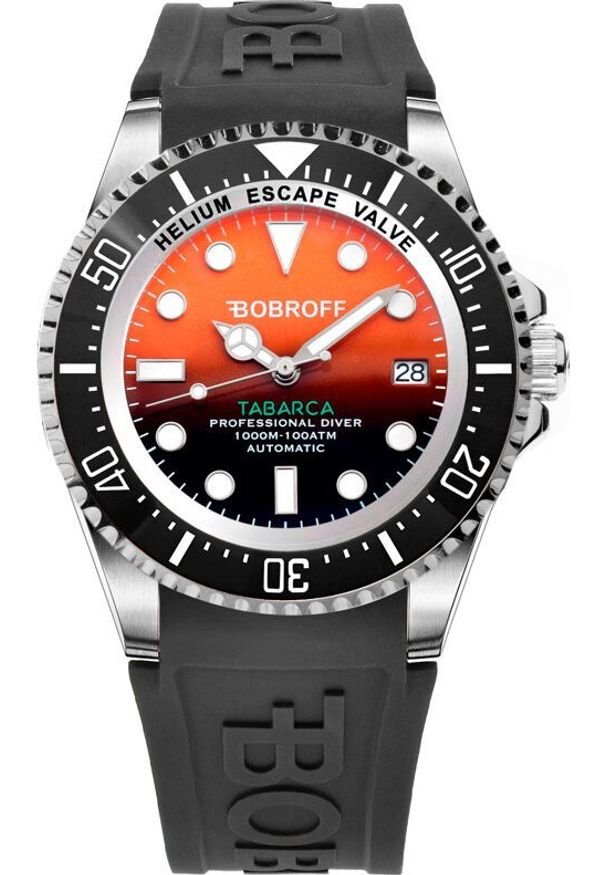 Zegarek Bobroff Męski Zegarek BOBROFF model BF0004-BFSTN (44MM) NoSize