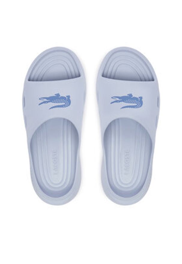 Lacoste Klapki Meduz 51CFA0002 LB2 Niebieski. Kolor: niebieski. Materiał: syntetyk