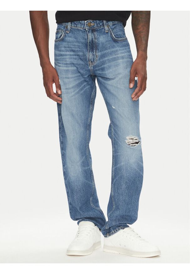 Guess Jeans Jeansy M5YA1C D5R25 Niebieski Regular Fit. Kolor: niebieski