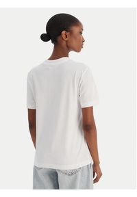 Calvin Klein Jeans T-Shirt A- Inst. Logo Classic LV047C912G Biały Regular Fit. Kolor: biały. Materiał: bawełna #5