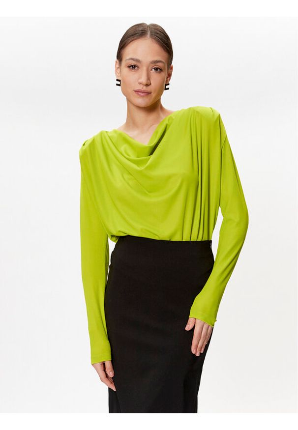 GESTUZ - Gestuz Bluzka Umina 10906899 Zielony Loose Fit. Kolor: zielony. Materiał: syntetyk