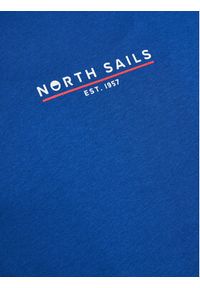 North Sails T-Shirt 692974 Niebieski Comfort Fit. Kolor: niebieski. Materiał: bawełna