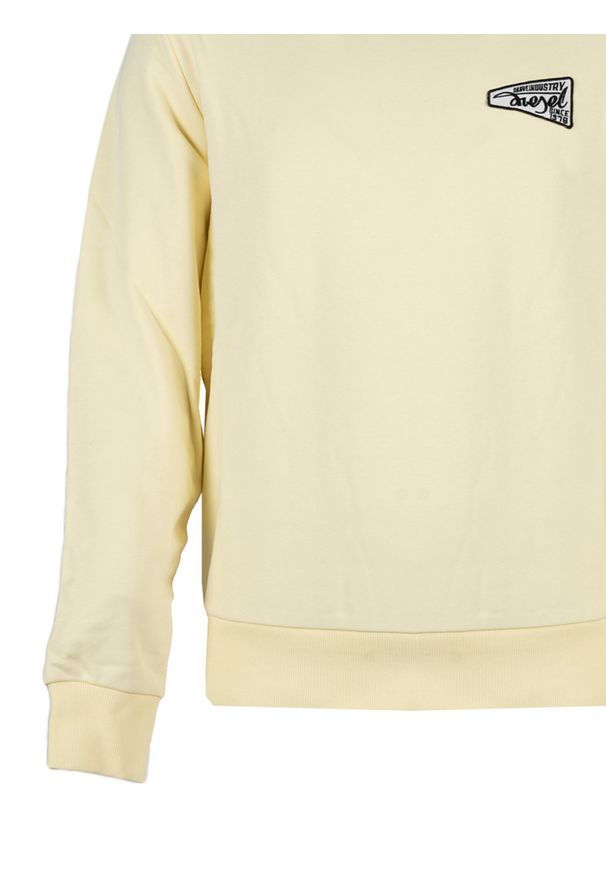 Diesel Bluza "S-Ginn " | A08686-0HAYT | Mężczyzna | Żółty. Kolor: żółty. Materiał: poliester, bawełna. Wzór: jednolity. Styl: elegancki
