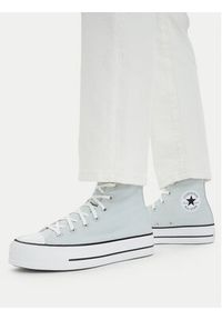 Converse Trampki Chuck Taylor All Star Lift Platform A11873C Błękitny. Kolor: niebieski. Materiał: materiał. Obcas: na platformie #6