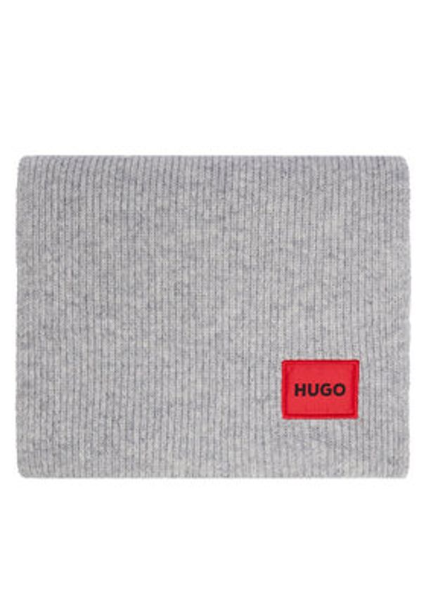 Hugo Szalik Saffa 50502605 Szary. Kolor: szary. Materiał: wełna