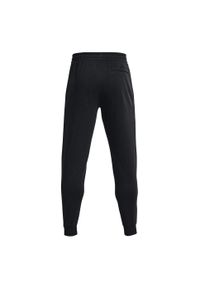 Under Armour - Spodnie Do Joggingu Męskie Polar Rival. Kolor: czarny. Materiał: polar. Sport: bieganie