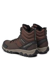 Merrell Trekkingi Thermo Akita Mid Wp J036447 Brązowy. Kolor: brązowy. Materiał: nubuk, skóra. Sport: turystyka piesza #4