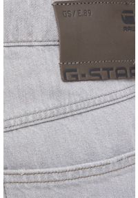 G-Star RAW - G-Star Raw jeansy damskie medium waist. Kolor: szary
