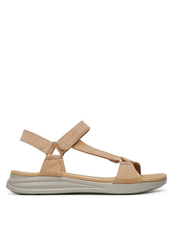 Sandały Clara Barson. Kolor: beżowy