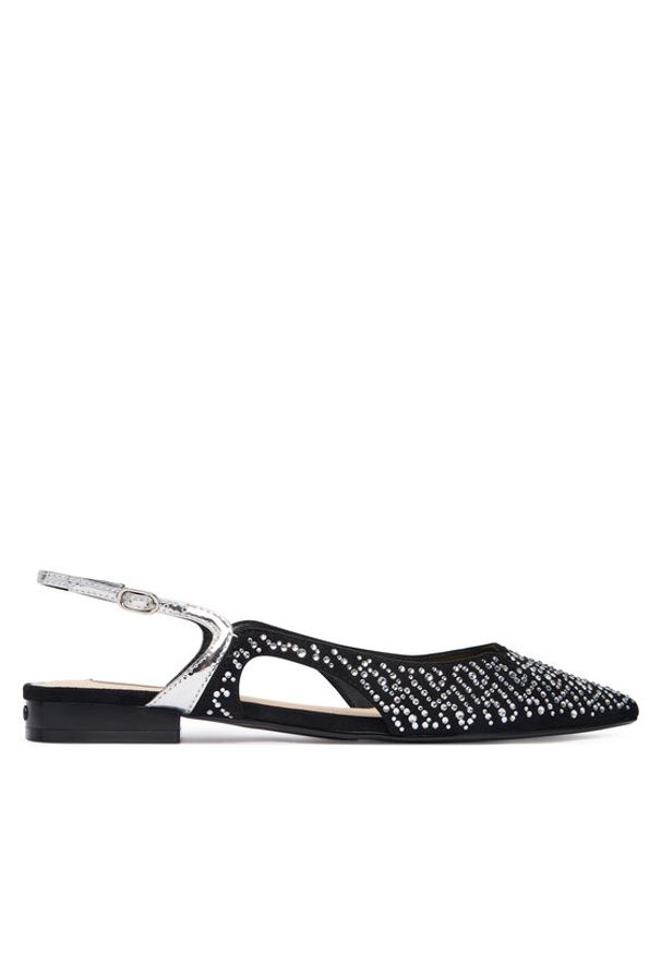 Liu Jo Baleriny Vivien 07 SA6029 TX527 Czarny. Kolor: czarny. Materiał: materiał