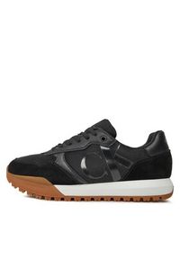 Calvin Klein Jeans Sneakersy Toothy Runner Bold Mono YM0YM00583 Czarny. Kolor: czarny. Materiał: materiał #5