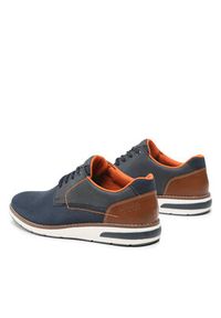 Rieker Sneakersy 11301-14 Granatowy. Kolor: niebieski. Materiał: materiał #8