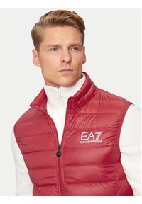 EA7 Emporio Armani Bezrękawnik 8NPQ01 PN29Z 1461 Czerwony Regular Fit. Kolor: czerwony. Materiał: syntetyk. Długość rękawa: bez rękawów #3