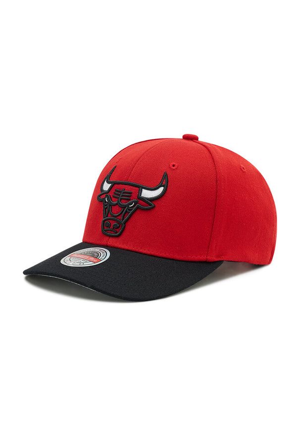 Czapka z daszkiem Mitchell & Ness. Kolor: czerwony