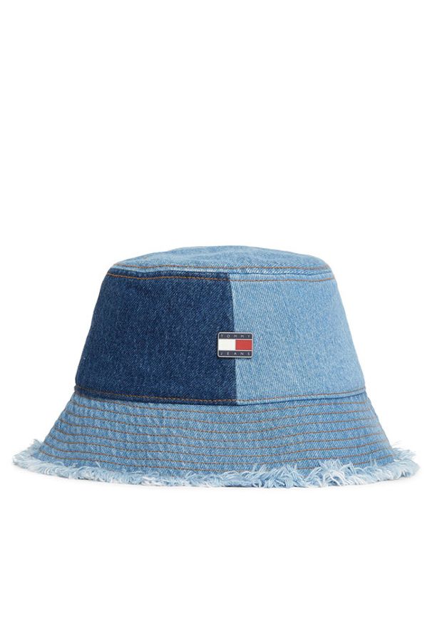 Tommy Jeans Kapelusz AW0AW18363 Niebieski. Kolor: niebieski. Materiał: bawełna