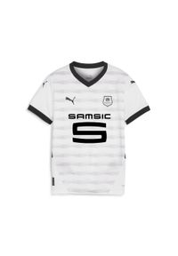 Puma - Stade Rennais F.C. Młodzieżowa koszulka wyjazdowa Palermo F.C. 24/25 PUMA. Kolor: czarny, biały, wielokolorowy. Sport: piłka nożna