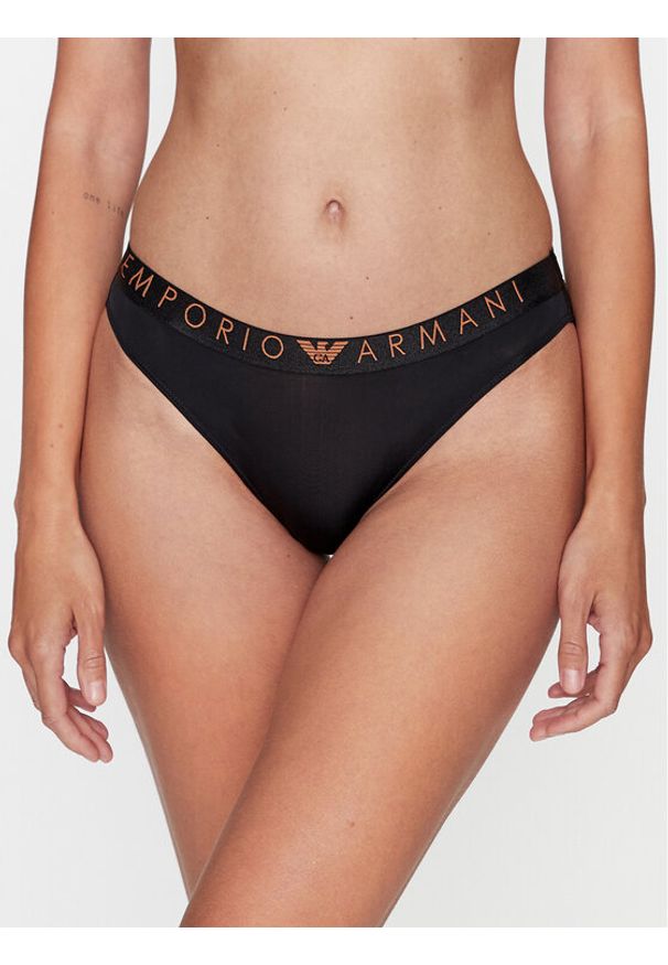 Emporio Armani Underwear Figi 162525 3F235 00020 Czarny. Kolor: czarny. Materiał: bawełna, syntetyk