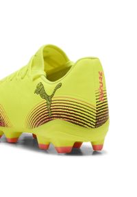 Puma - Buty piłkarskie FUTURE 8 PLAY FG/AG PUMA Yellow Alert Black Sun Struck Pink. Kolor: czarny, różowy, wielokolorowy, żółty. Sport: piłka nożna