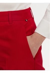 TOMMY HILFIGER - Tommy Hilfiger Chinosy WW0WW40504 Czerwony Straight Fit. Kolor: czerwony. Materiał: lyocell #5