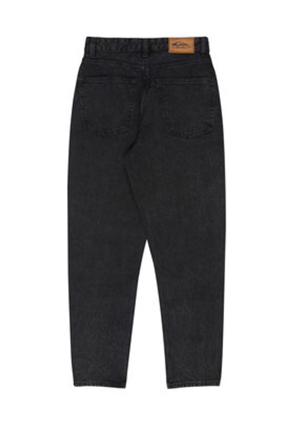 Quiksilver Jeansy Mom Denim EQWDP03026 Czarny Mom Fit. Kolor: czarny