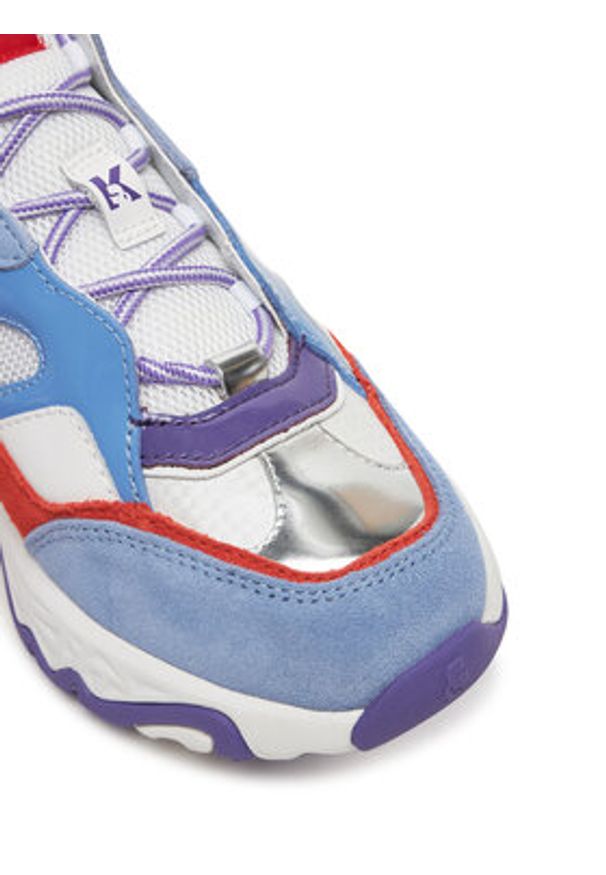 Karl Lagerfeld - KARL LAGERFELD Sneakersy KL62424 Kolorowy. Materiał: materiał. Wzór: kolorowy