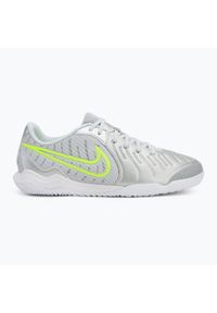 Buty piłkarskie męskie Nike Tiempo Legend 10 Academy IC. Kolor: szary. Sport: piłka nożna