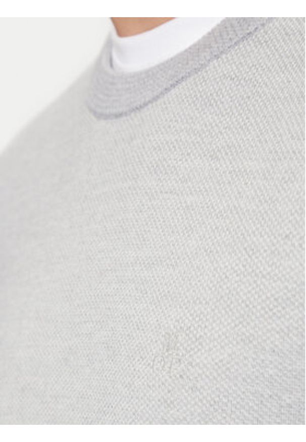 Marc O'Polo Sweter M20 5023 60074 Beżowy Regular Fit. Typ kołnierza: polo. Kolor: beżowy. Materiał: bawełna