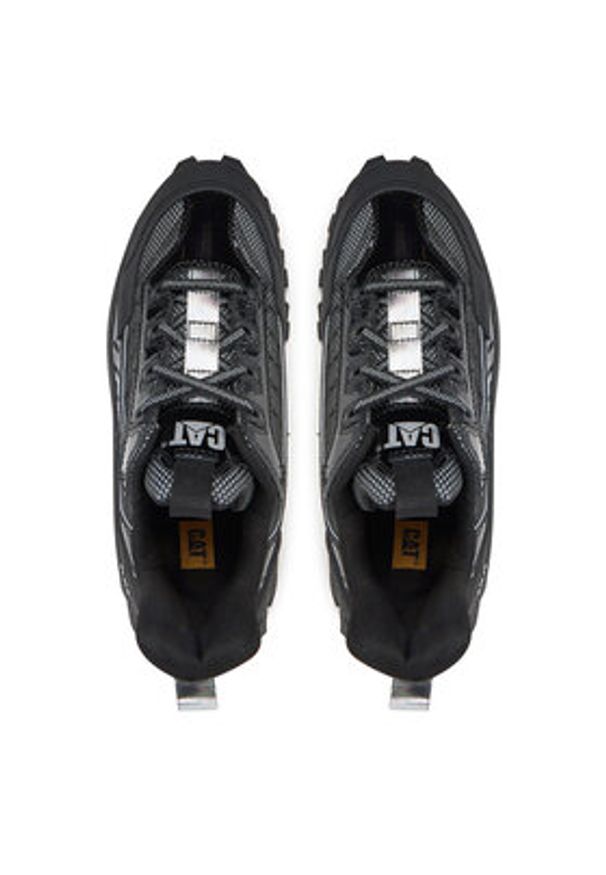 CAT Footwear Sneakersy Intruder Max Lace Chrometallic P726284 Czarny. Kolor: czarny. Materiał: materiał