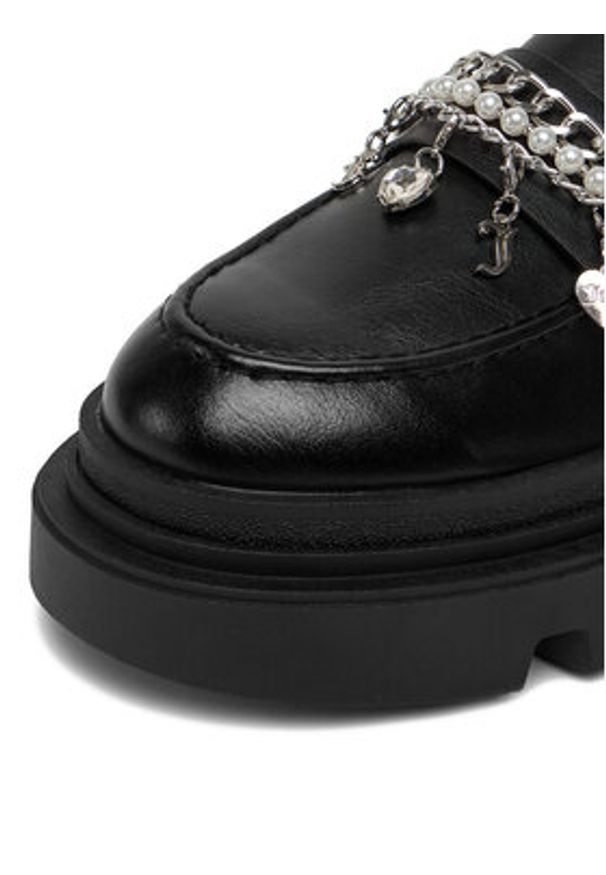 Juicy Couture Loafersy CEO-HY63020S-6A Czarny. Kolor: czarny. Materiał: materiał, syntetyk