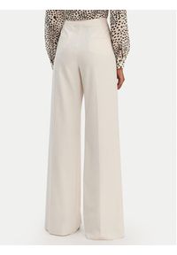 Marella Spodnie palazzo Sequoia 2613131211 Biały Wide Leg. Kolor: biały. Materiał: syntetyk #2