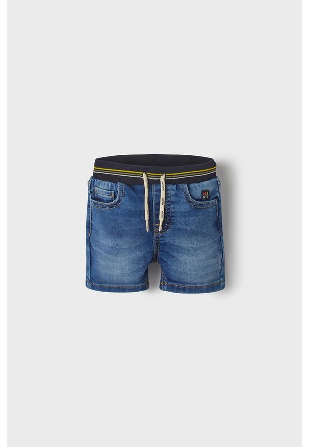Mayoral szorty jeansowe dziecięce kolor fioletowy. Okazja: na co dzień. Kolor: fioletowy. Materiał: jeans. Styl: casual