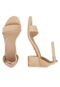 DeeZee Sandały F35557-1 Beżowy. Kolor: beżowy. Materiał: materiał #2