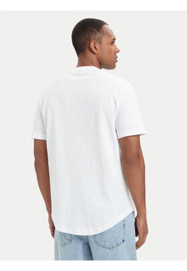 Karl Lagerfeld Jeans T-Shirt B2M17048 Biały Regular Fit. Kolor: biały. Materiał: bawełna