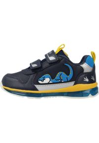 Geox - Buty GEOX B TODO BOY Niebieski. Kolor: niebieski. Materiał: syntetyk, tkanina. Sport: turystyka piesza