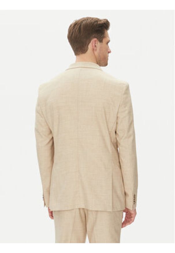 BOSS Garnitur C-Huge-2Pcs-Db-252 50540783 Écru Slim Fit. Materiał: bawełna