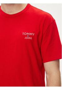 Tommy Jeans T-Shirt DM0DM18872 Czerwony Regular Fit. Kolor: czerwony. Materiał: bawełna #2